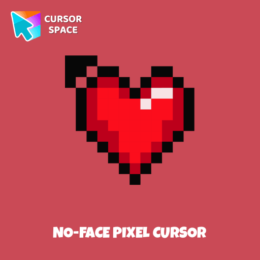 No-Face Pixel cursor pointer cursor